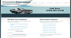 Desktop Screenshot of preventioned.com